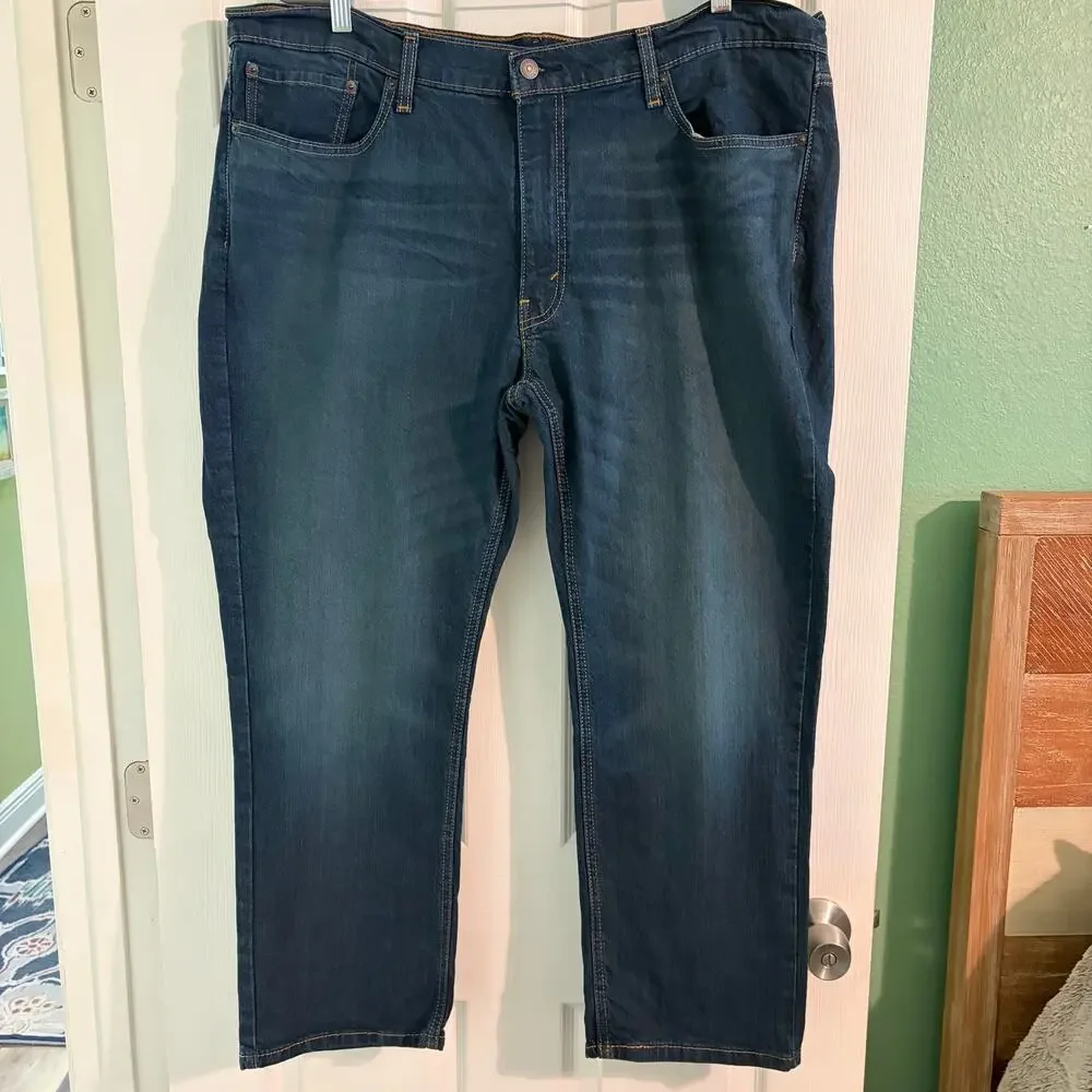 Levi's 541 Athletic Fit Dark Wash Jeans W44 L29 🖤